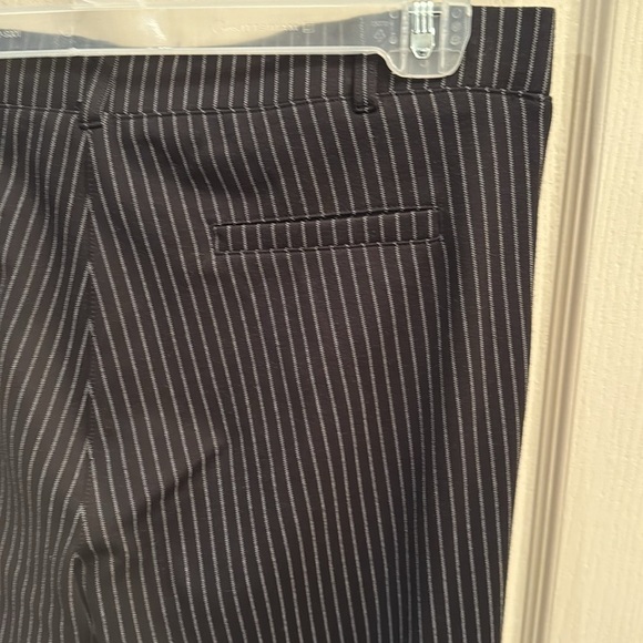 Betabrand Pinstripe Dress Pants Yoga Pants. Size large - Picture 5 of 7